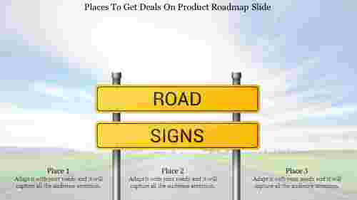 product roadmap slide-Places To Get Deals On Product Roadmap Slide